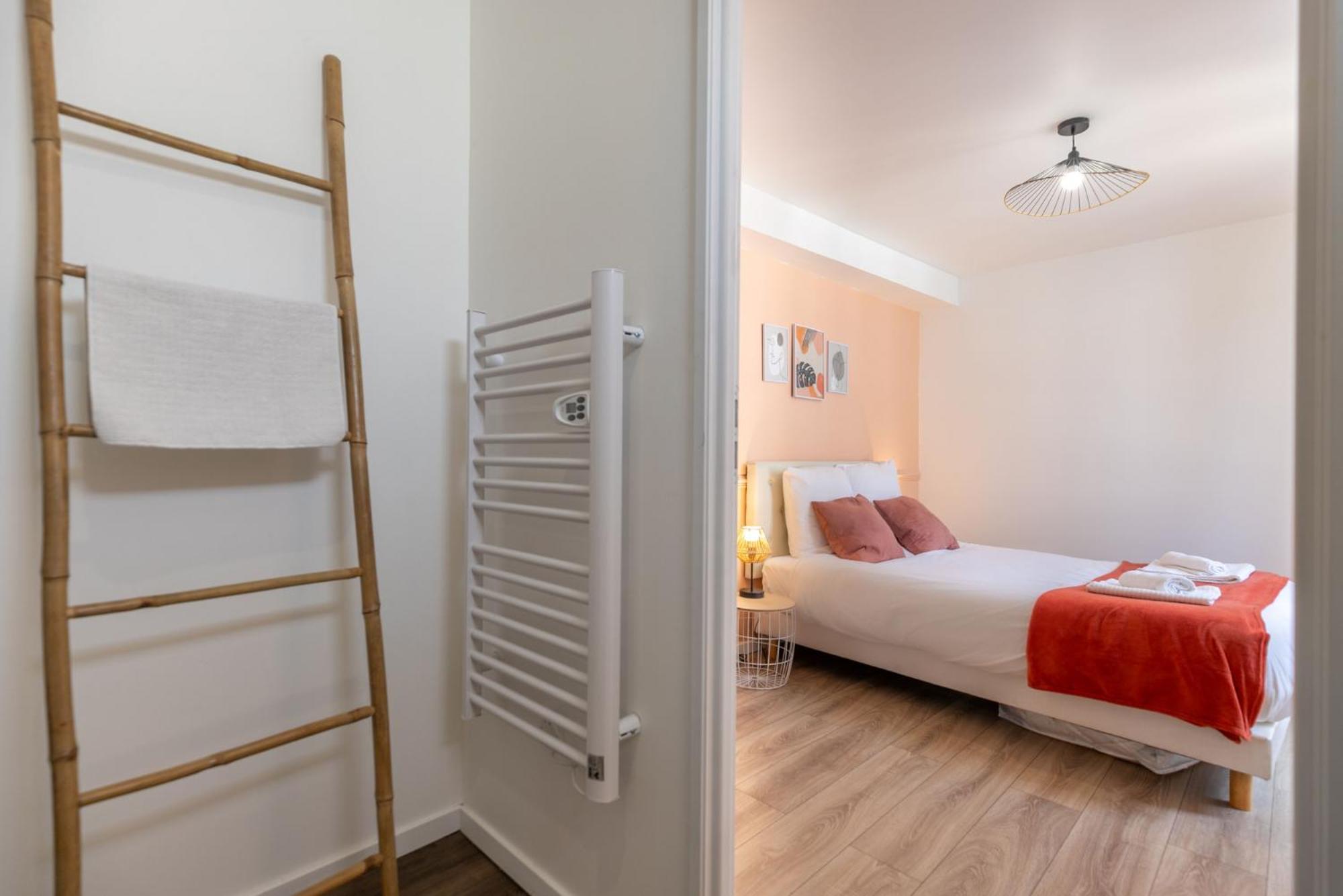 Le Corallo - T2 Cosy Et Moderne En Hyper-Centre 贝尔热拉克 外观 照片