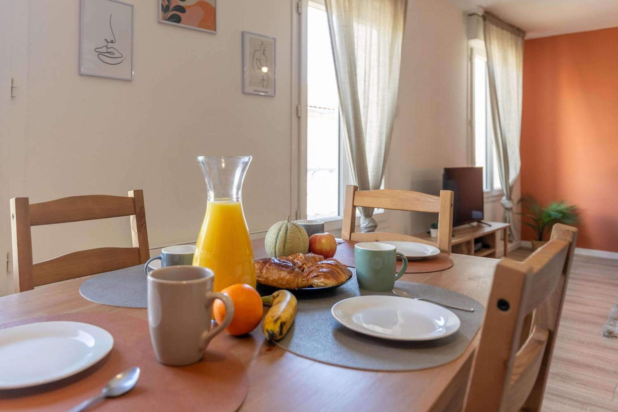 Le Corallo - T2 Cosy Et Moderne En Hyper-Centre 贝尔热拉克 外观 照片